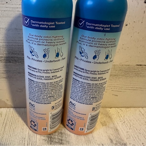 Secret 4 Whole Body Deodorant Peach and Vanilla Blossom NEW - Picture 3 of 3